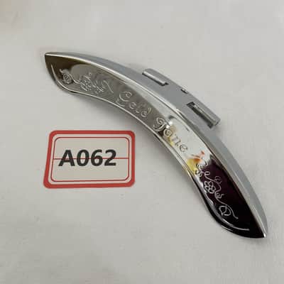 Gold Tone Banjo Arm Rest in Chrome image 1