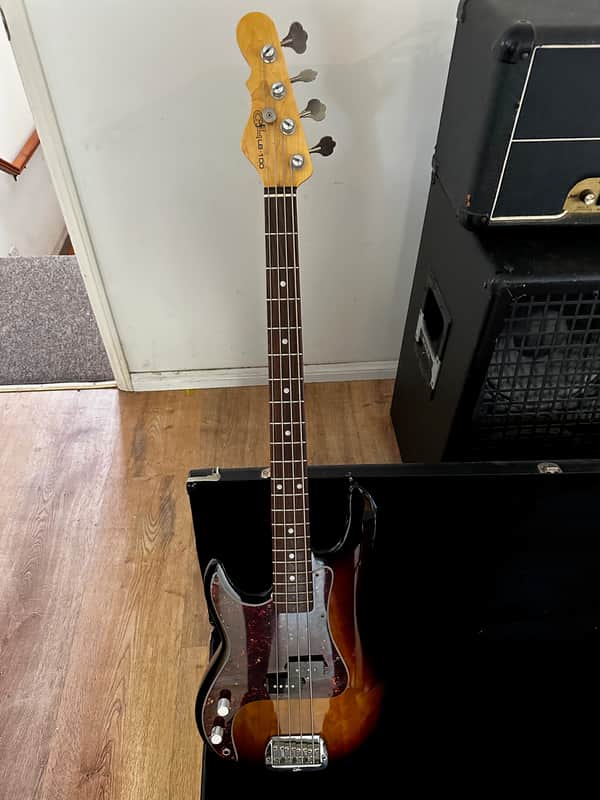 G&L LB-100 USA Bass – Left-Handed – Flame Sunburst + OHSC – Excellent 💲**$1,000** Used – Excellent image 1