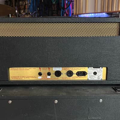 Marshall JMP 2204 Master Model Mk2 Lead 50-Watt Guitar Amp Head 1975 - 1981 - Black image 2