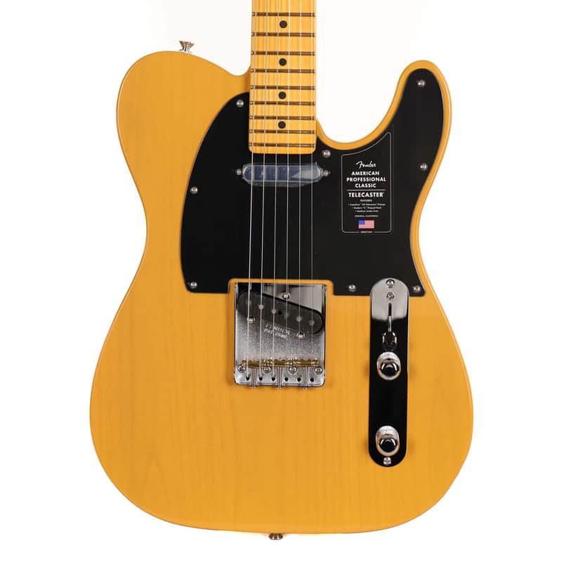 Fender American Professional Classic Telecaster Butterscotch Blonde image 1