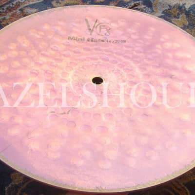 TRIPPY NO LONGER MADE Sabian Tony Verderosa VFX 12" MINI HATS EXCD 758 & 1532 Gs image 6