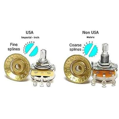 Black Set of 2 Push on Fit Abalone Top Guitar Knobs Dome Knobs Bass Knob for Tele/Telecaster image 2
