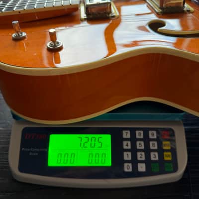 Used Gretsch G6120T-59 Vintage Select Edition '59 Chet Atkins Orange Stain image 8
