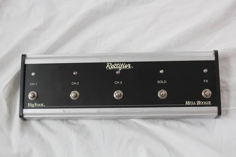Mesa Boogie Bigfoot Rectifier Footswitch 3 Channel Dual Triple