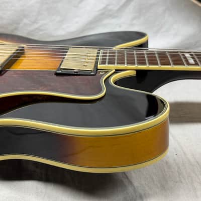 Epiphone Sheraton II 2 Semi-Hollowbody Guitar with Case - MIK Korea 2003 - Vintage Sunburst image 18