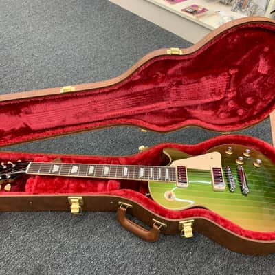Gibson 70's Les Paul Deluxe Mod Shop 2023 - KeyLime PinStripe image 14