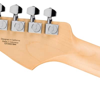 Fender Standard Stratocaster HSS Electric Guitar, Black image 2