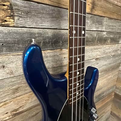 Ernie Ball Music Man Sterling 4 H with Maple Neck & Rosewood Fretboard 2005 Blue Pearl image 6