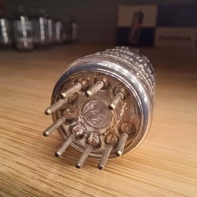 Perfect NOS early TELEFUNKEN ecc83 12ax7 long SMOOTH plate, 1 hole on plate,super strong perfectly balanced preamp tube. image 8