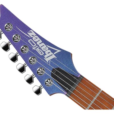 Used Ibanez GRG121SPBMC RG GRG Electric Guitar - Blue Metal Chameleon image 4