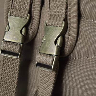 Guitar Satchel Khaki Parlor for small body acoustic or electric guitar case -  New image 5