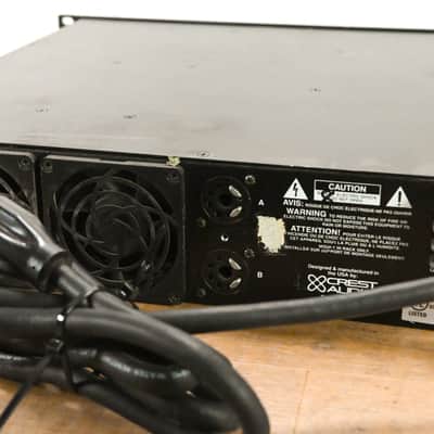 Crest Audio 7001 2-Channel Power Amplifier CG011TY image 8