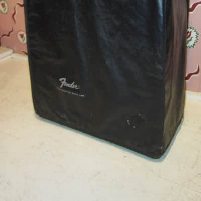 Fender Musicmaster Bass Amp 1970s - Silverface - with Original Amp Cover image 2