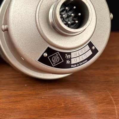 Neumann M 49 V Large Diaphragm Multipattern Tube Condenser Microphone. MINT. Full package. M49V M49 image 8
