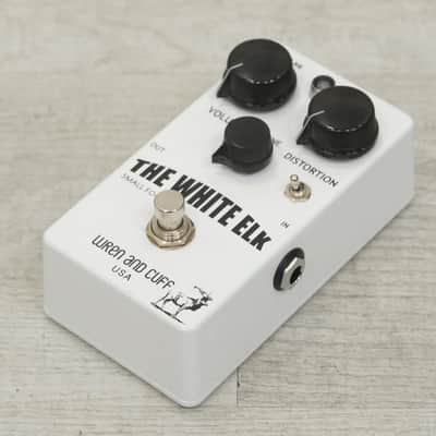 Used Wren And Cuff White Elk Distortion Pedal image 1