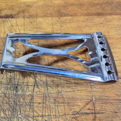 Vintage 1965 Harmony Airline Silvertone Stella Guitar Tailpiece Luthier Parts #5 image 3