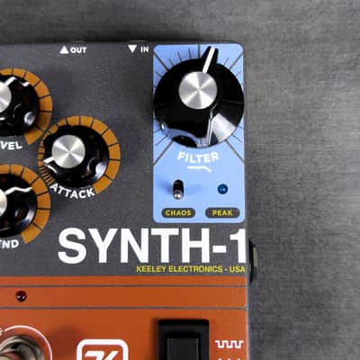 Keeley Synth-1 Reverse Attack Fuzz Wave Generator Pedal image 10