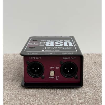 Radial USB Pro - Audio Interface - Black - Like New w/ Manuals image 2