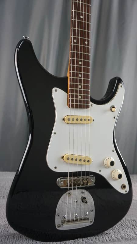 Guyatone LG-23 Japan Electric Guitar Black image 1