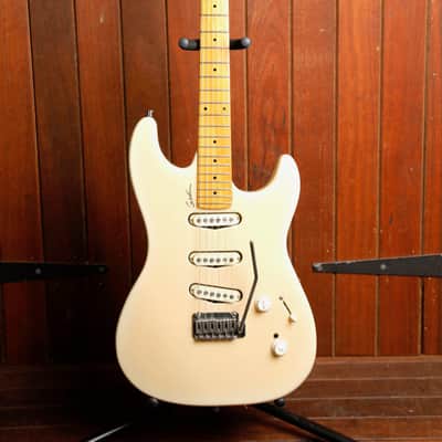 Godin Progression Trans Cream Solidbody Electric Guitar Pre-Owned image 2
