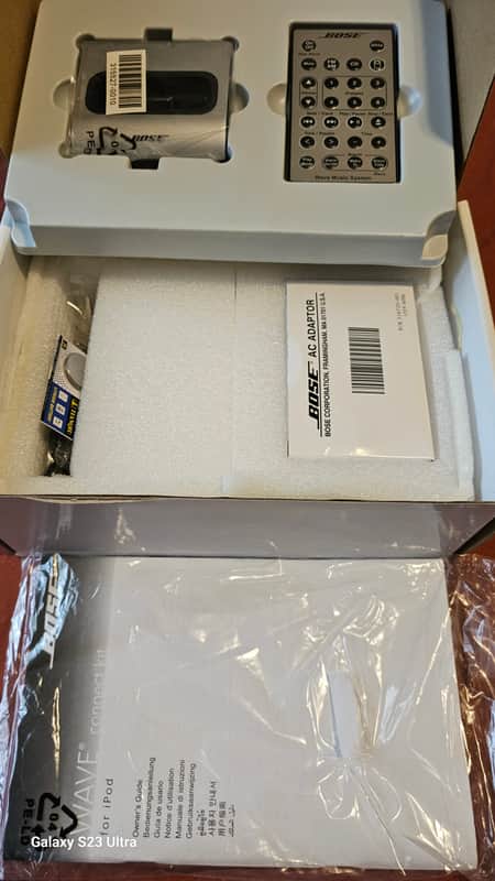 Bose  Wave Connect Kit for iPod in Original Packaging image 1
