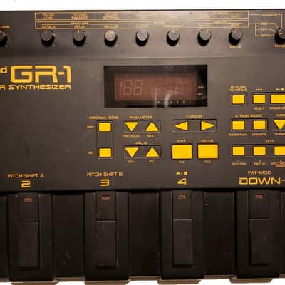 Roland GR-1 Guitar Synthesizer with GK2 and Memory card