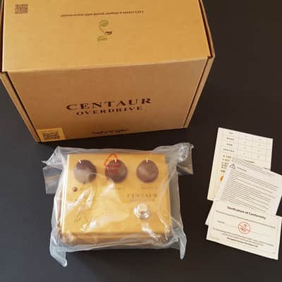 (NEW) Behringer Centaur Overdrive (Pre-Lawsuit ) - Gold image 2