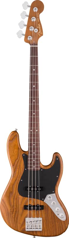 Fender Limited Edition American Ultra II Jazz Bass, Roasted Maple Fingerboard, Natural