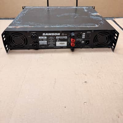 Samson SX1800 Stereo Power Amplifier – 1800W – Rackmount – Used image 7