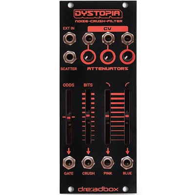 Dreadbox Dystopia Black Light - Noise Modular Synthesizer image 1