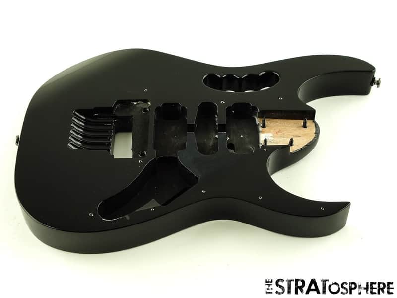 Ibanez JEMJR Steve Vai Signature BODY Guitar Parts Monkey Grip Black image 1