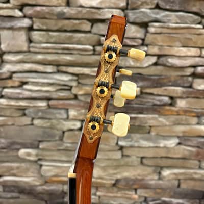 Guillermo Del Pilar Classical Guitar 1986 - Natural w/ Non-original hardcase image 15
