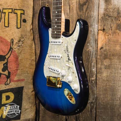 1996 Bonnie Raitt Custom Shop Stratocaster Blue Burst (84 of 200) image 2