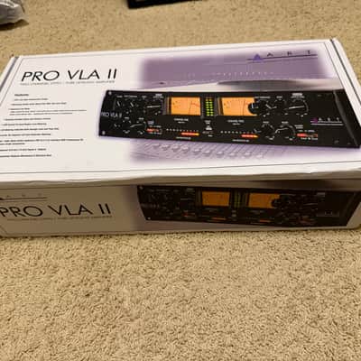 ART Pro VLA II 2-Channel Vactrol Compressor 2009 - Present - Black image 3