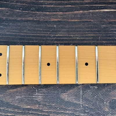 2016 Ibanez Prestige RG2570MZA Neck White Pearl Maple Fingerboard Made in Japan image 14