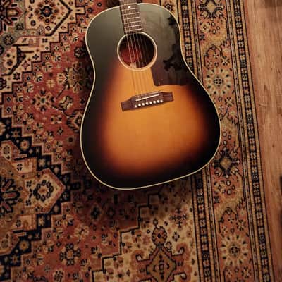 2024 Gibson 1950s J-45 Original Vintage Sunburst w/ OHSC | LR Baggs Element VTC, Workhorse image 20