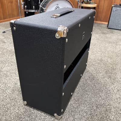 VBoutique USA V-Cab 1x12 (empty) 2024 - Rough Black Tolex/White Grill Cloth image 5