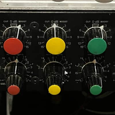 GML 8200 2-Channel Parametric Equalizer with Power Supply 1990s - Black image 7