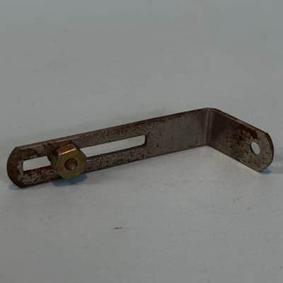 1950s Gibson Les Paul Standard ES Nickel Pickguard Bracket W/ Screw & Washer! P307 image 2