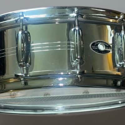 Slingerland model 203 12 lug Spitfire 5x14” COB Snare Drum 1979 - Chrome Over Brass image 1