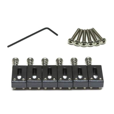 Genuine Graph Tech String Saver Saddles Strat & Tele Offset - Lefty PS-8001-L0 image 1