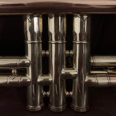 York Custom Bb Trumpet (1951) SN 172209 (Gold Brass bell)(rare) image 7
