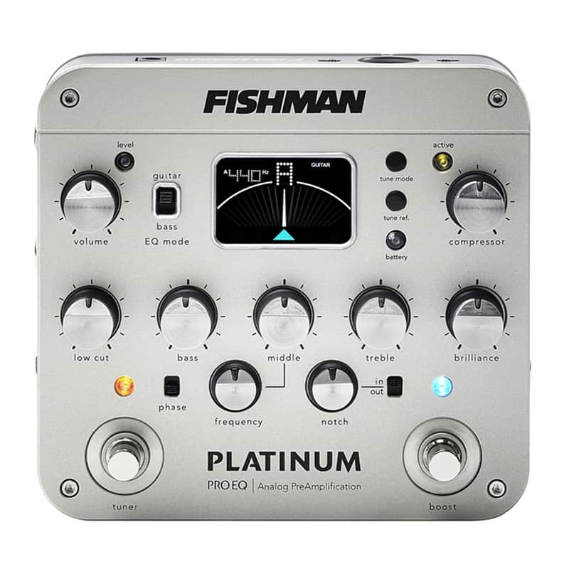 Fishman Platinum Pro EQ/DI Analog Preamp (PRO-PLT-201) image 1