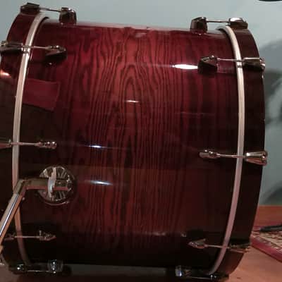 24X18 Bass Drum Yamaha Live Custom Oak Hot Rod multi head choice/muffling options image 9