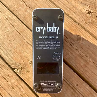 Dunlop GCB95 Cry Baby Standard Wah 1982 - Present - Black image 3