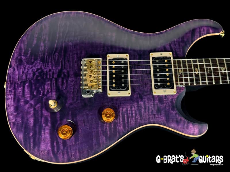 2003 Paul Reed Smith PRS Custom 24 10 Top Brazilian Limited #58 of 500 ~ Purple image 1