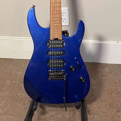 22 Charvel Pro-Mod DK24 HSH 2PT CM – Mystic Blue | Upgraded Hardware | Excellent image 1