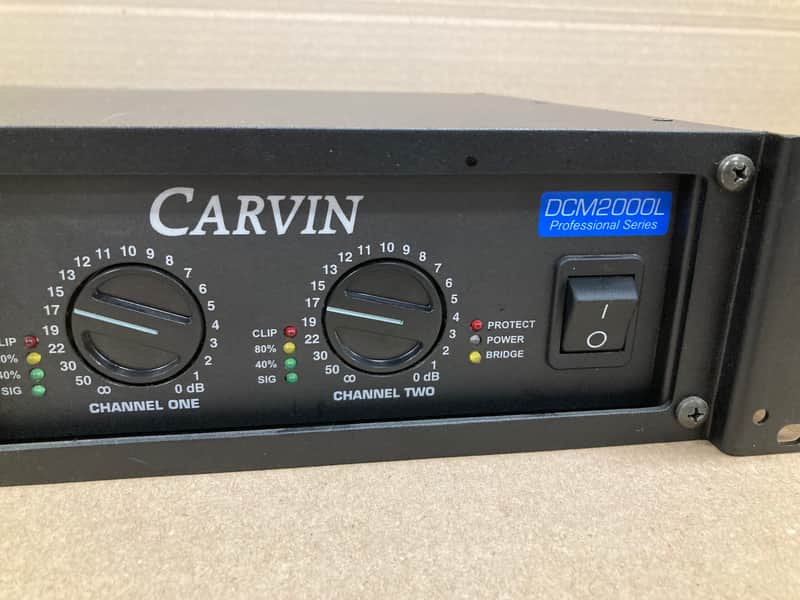 Used Carvin DCM 2000L Power Amp | Reverb