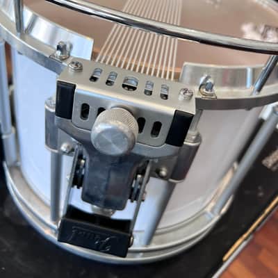 Pearl 11x13 Marching Snare Maple High Tension 90's - 2000's - White image 7