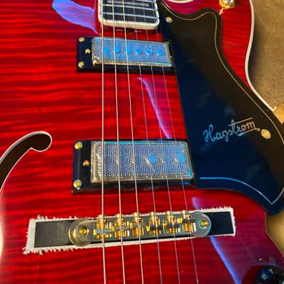 Hagstrom 67’ Viking II “Elvis Come Back Special 68” Replica Free Case image 17